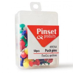 Πινέζες Φελλού Pinset +EFO 50τεμ Πινέζες Φελλού Pinset +EFO 50τεμ